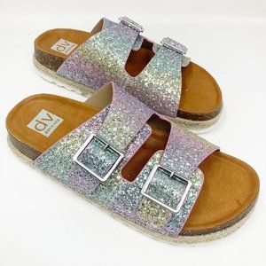 Dolce Vita Kids Cresley Glitter Slides Size 5
